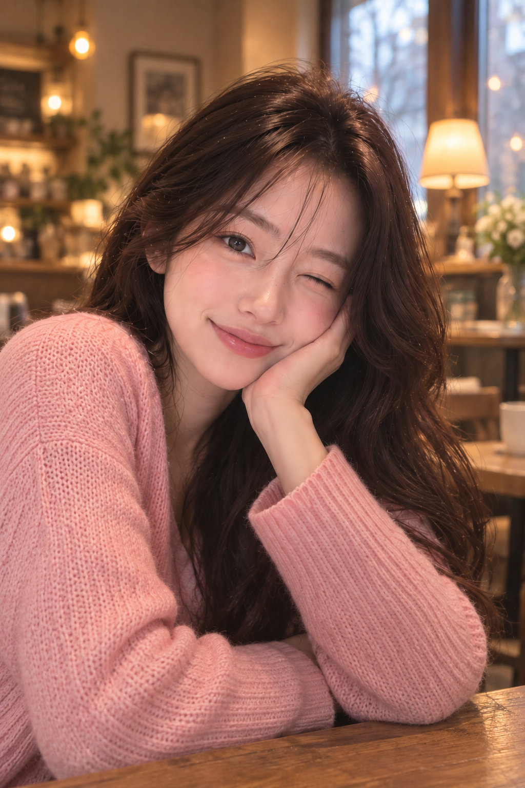 Ha-eun, a fictional adult AI character from AI Crush
